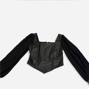 Elegant Black corset Top